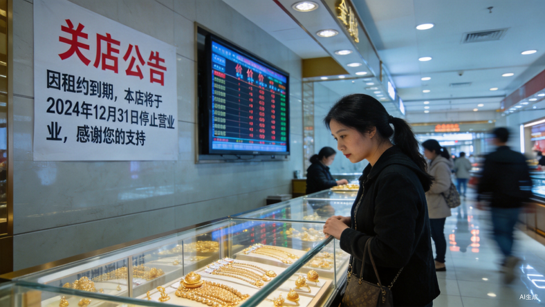 一季度内地净关店128家,周大福“一口价”金饰涨价搁置,黄金跌透了吗?